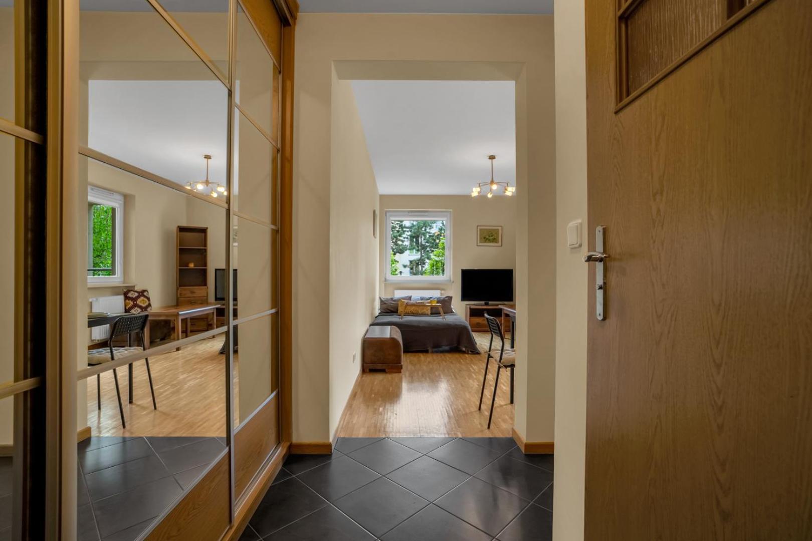 Apartament Mokotow - Balcony, Parking - By Rentujemy
